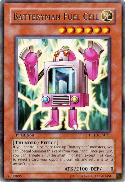 Batteryman Fuel Cell [TSHD-EN035] Rare 