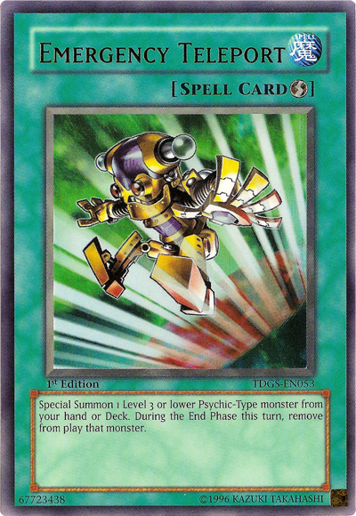 Emergency Teleport [TDGS-EN053] Ultra Rare 