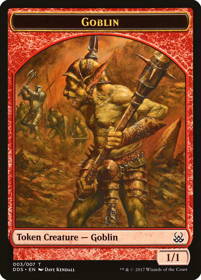 Goblin Token [Duel Decks: Mind vs. Might Tokens] 