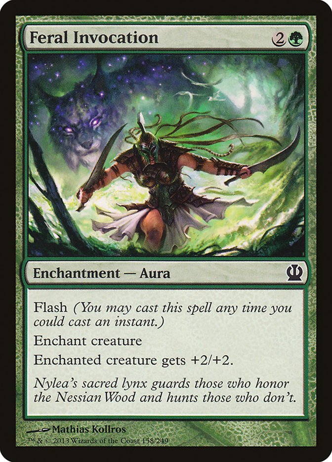 Feral Invocation [Theros] 
