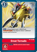 Great Tornado [BT1-093] [Release Special Booster Ver.1.0] 