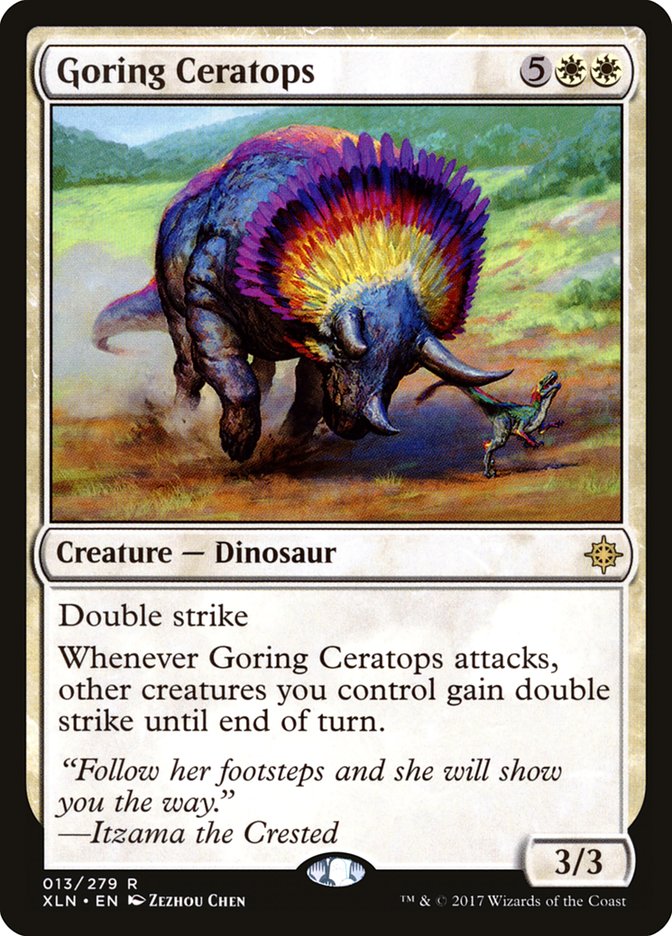 Goring Ceratops [Ixalan] 