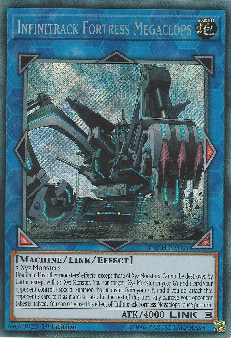 Infinitrack Fortress Megaclops [INCH-EN011] Secret Rare