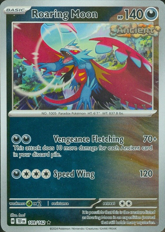 Roaring Moon (109/162) [Scarlet &amp; Violet: Temporal Forces] 