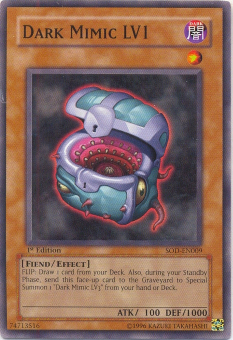 Dark Mimic LV1 [SOD-EN009] Common 