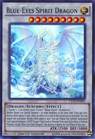 Blue-Eyes Spirit Dragon [CT13-EN009] Ultra Rare 