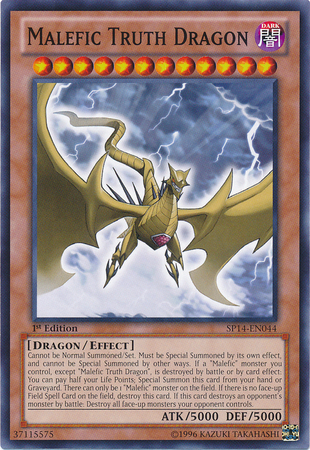 Malefic Truth Dragon [SP14-EN044] Common 