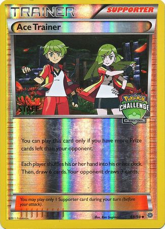 Ace Trainer (69/98) (International Challenge Promo Staff) [XY: Ancient Origins] 