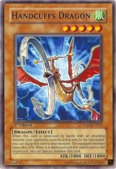 Dragon Handcuffs [TDGS-EN013] Rare 