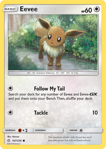 Eevee (167/236) [Sun &amp; Moon: Cosmic Eclipse] 