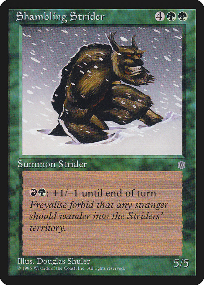 Shambling Strider [Ice Age] 