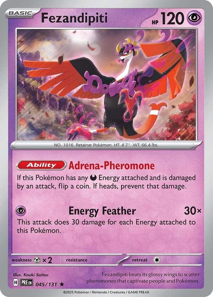 Fezandipiti (045/131) [Scarlet &amp; Violet: Prismatic Evolutions] 
