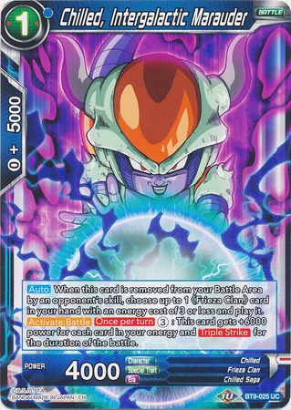 Chilled, Intergalactic Marauder (BT9-025) [Universal Onslaught] 