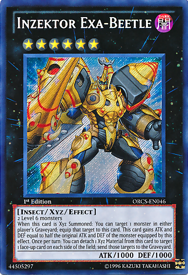 Inzektor Exa-Beetle [ORCS-EN046] Secret Rare 