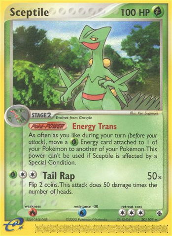 Sceptile (20/109) [EX: Ruby &amp; Sapphire] 
