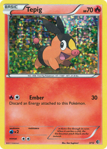 Tepig (3/12) [McDonald's Promos: 2011 Collection] 