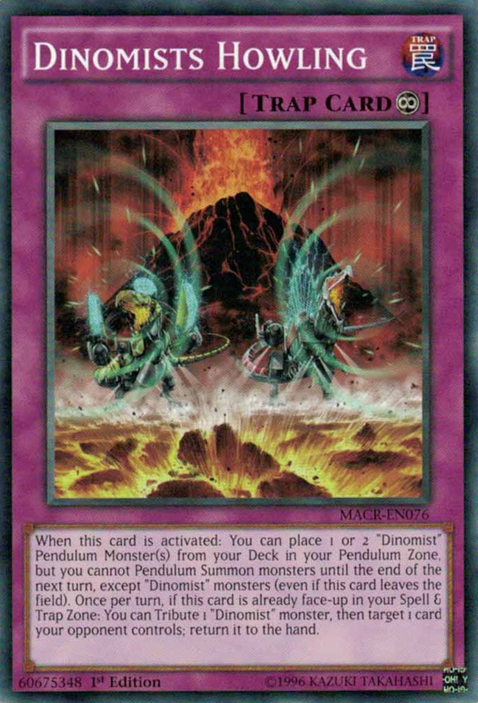 Dinomists Howling [MACR-EN076] Common 