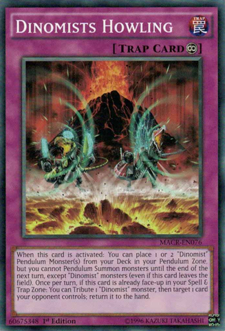 Dinomists Howling [MACR-EN076] Common 