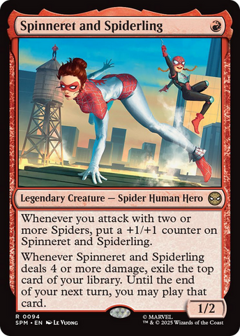 Spinneret and Spiderling [Marvel's Spider-Man] 
