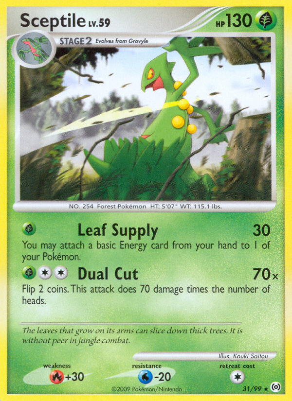 Sceptile (31/99) [Platinum: Arceus] 