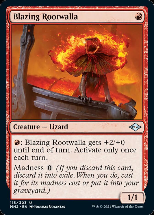 Blazing Rootwalla [Modern Horizons 2]