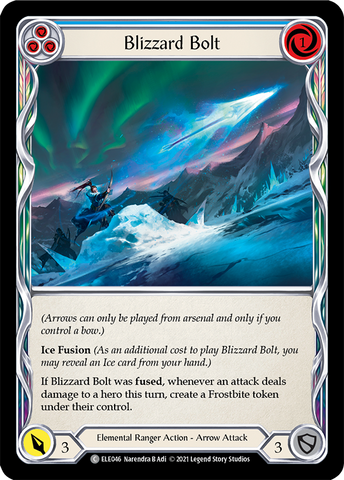 Blizzard Bolt (Blue) [ELE046] (Tales of Aria) 1st Edition Normal 