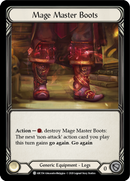 Mage Master Boots [U-ARC154] (Arcane Rising Unlimited) Unlimited Rainbow Foil 