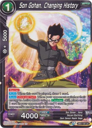 Son Gohan, Changing History (DB3-105) [Giant Force] 