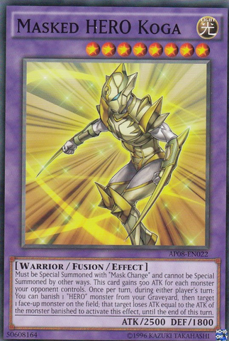 Masked Hero Koga [AP08-EN022] Common 