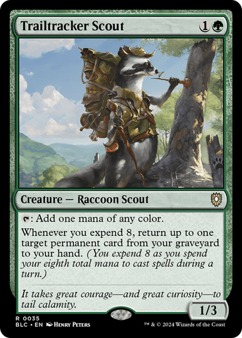 Trailtracker Scout [Bloomburrow Commander] 