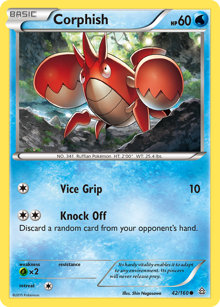 Corphish (42/160) [XY: Primal Clash] 