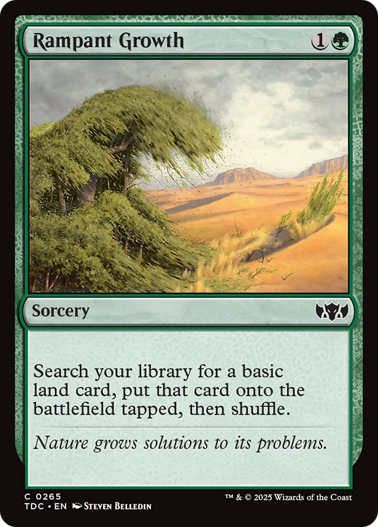 Rampant Growth [Tarkir: Dragonstorm Commander] 