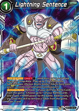 Lightning Sentence (BT17-131) [Ultimate Squad] 