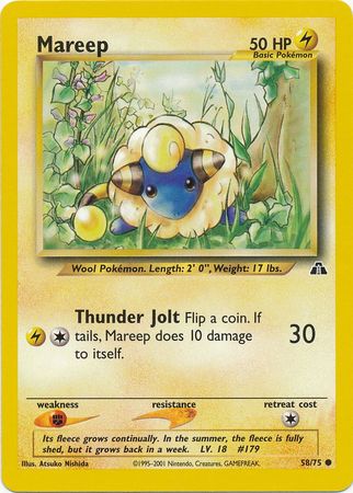 Mareep (58/75) [Neo Discovery Unlimited] 