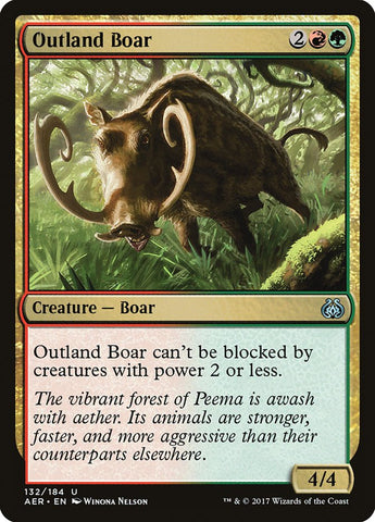 Outland Boar [Aether Revolt] 