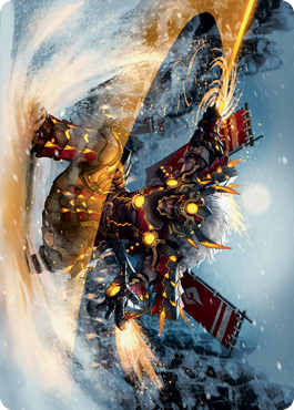 Asari Captain Art Card [Kamigawa: Neon Dynasty Art Series] 