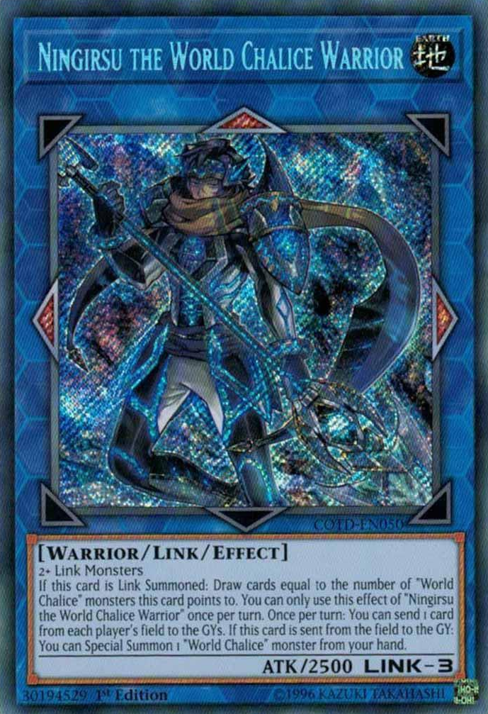 Ningirsu the World Chalice Warrior [COTD-EN050] Secret Rare 