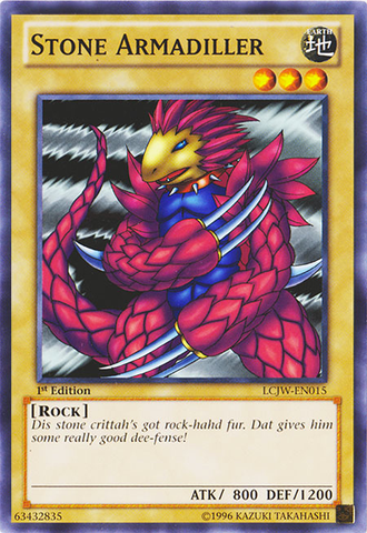 Stone Armadiller [LCJW-EN015] Common 