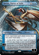 Narset, Perter of Veils (Borderless) [Bloomburrow Commander] 