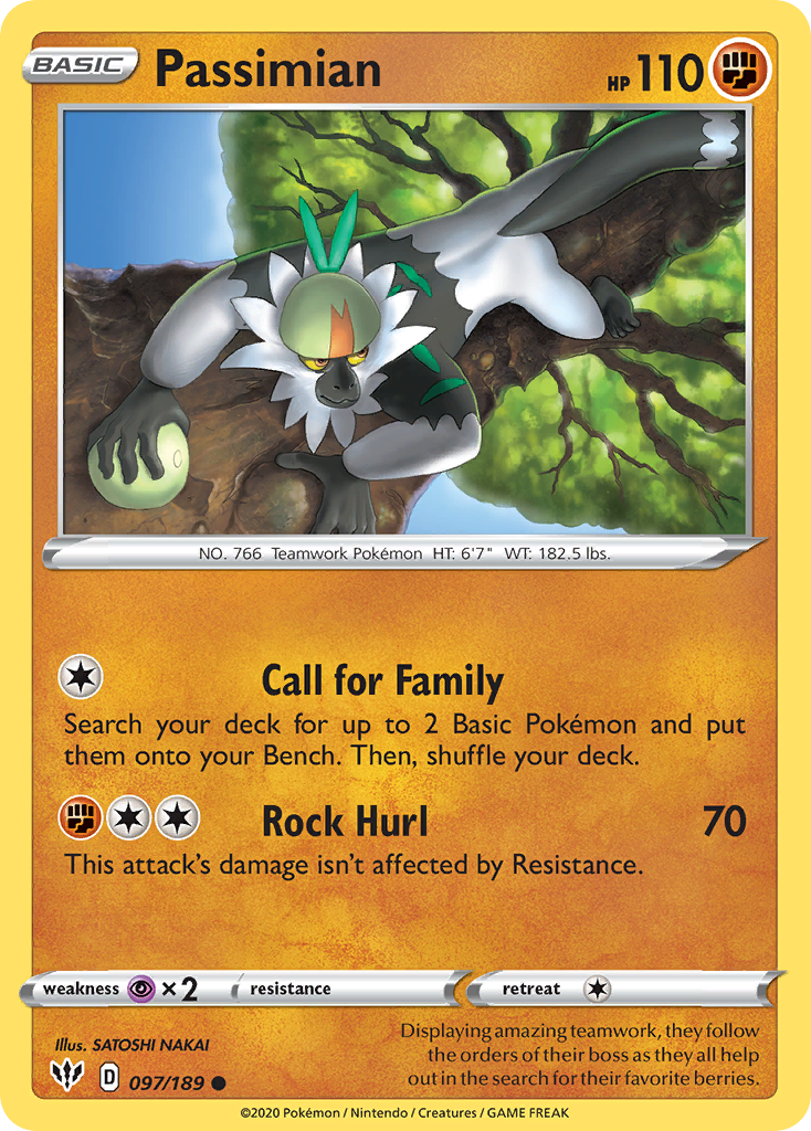 Passimian (097/189) [Sword &amp; Shield: Darkness Ablaze] 