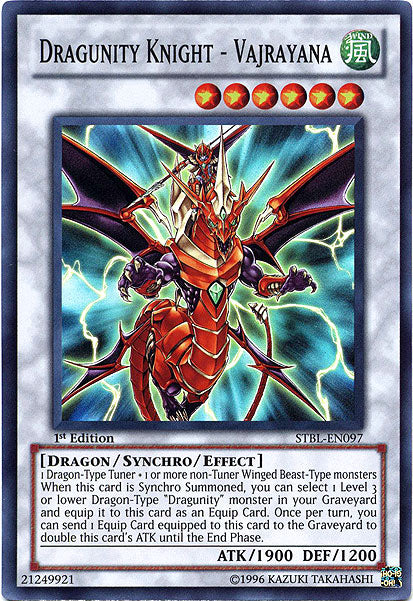 Dragunity Knight - Vajrayana [STBL-EN097] Super Rare 