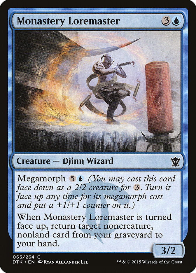 Monastery Loremaster [Dragons of Tarkir] 