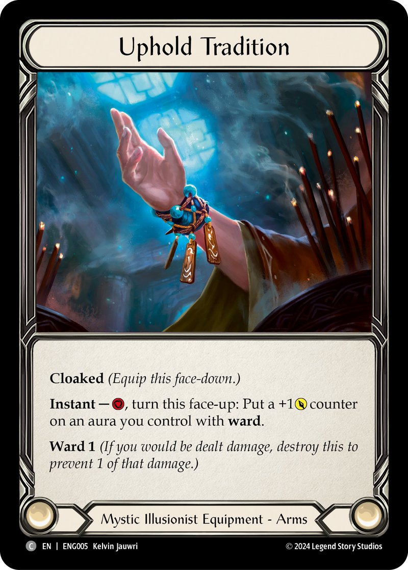 Uphold Tradition [ENG005] (Part of the Mistveil Enigma Blitz Deck) 