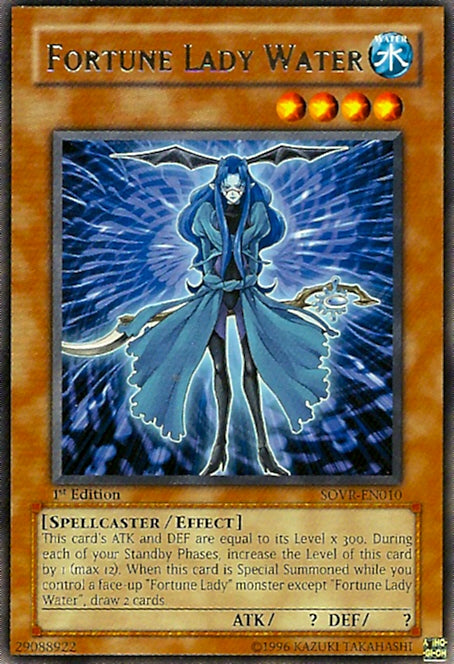 Fortune Lady Water [SOVR-EN010] Rare 