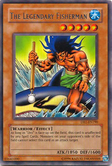 The Legendary Fisherman [DB1-EN190] Rare 