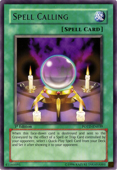 Spell Calling [POTD-EN039] Rare 