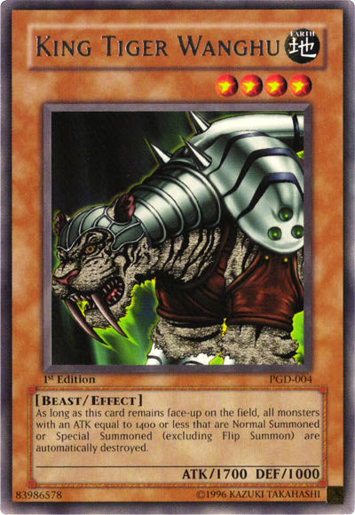 King Tiger Wanghu [PGD-004] Rare 