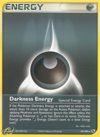 Darkness Energy (93/109) [EX: Ruby &amp; Sapphire] 