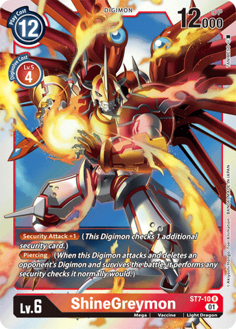 ShineGreymon [ST7-10] [Starter Deck: Gallantmon] 