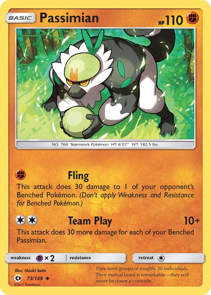 Passimian (73/149) [Sun &amp; Moon: Base Set] 